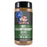 Three Little Pigs - Hot Chamionship Rub - 10.8 oz.